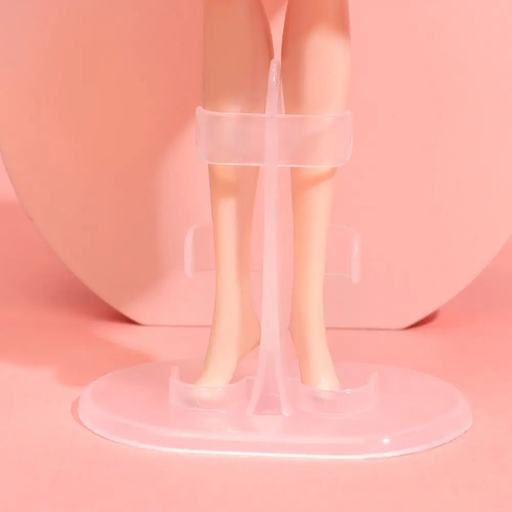 Plastic Display Holder Doll Support Leg or waist Holders For  Dolls