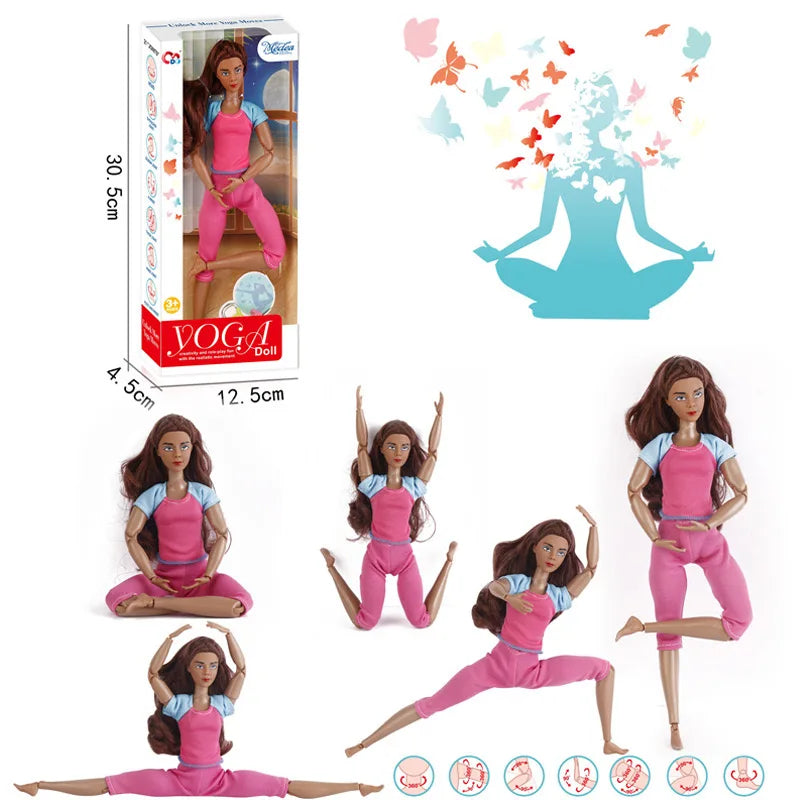 Yoga  Sport Doll Figure